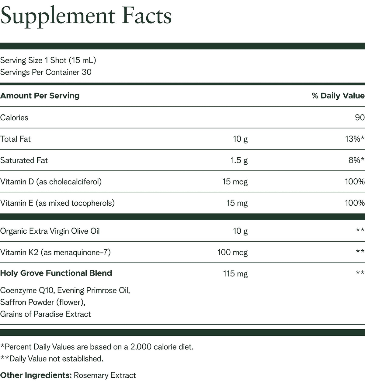 Supplement Facts